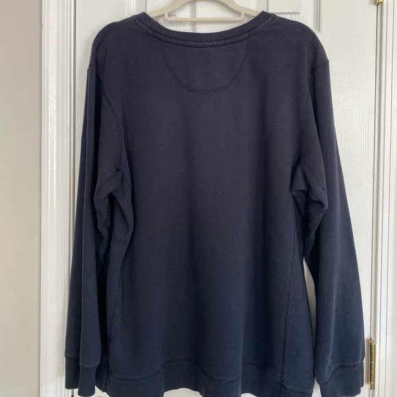 BLACK VINTAGE NIKE CLASSIC SWOOSH PULLOVER SWEATSHIRT - Picture 6 of 6